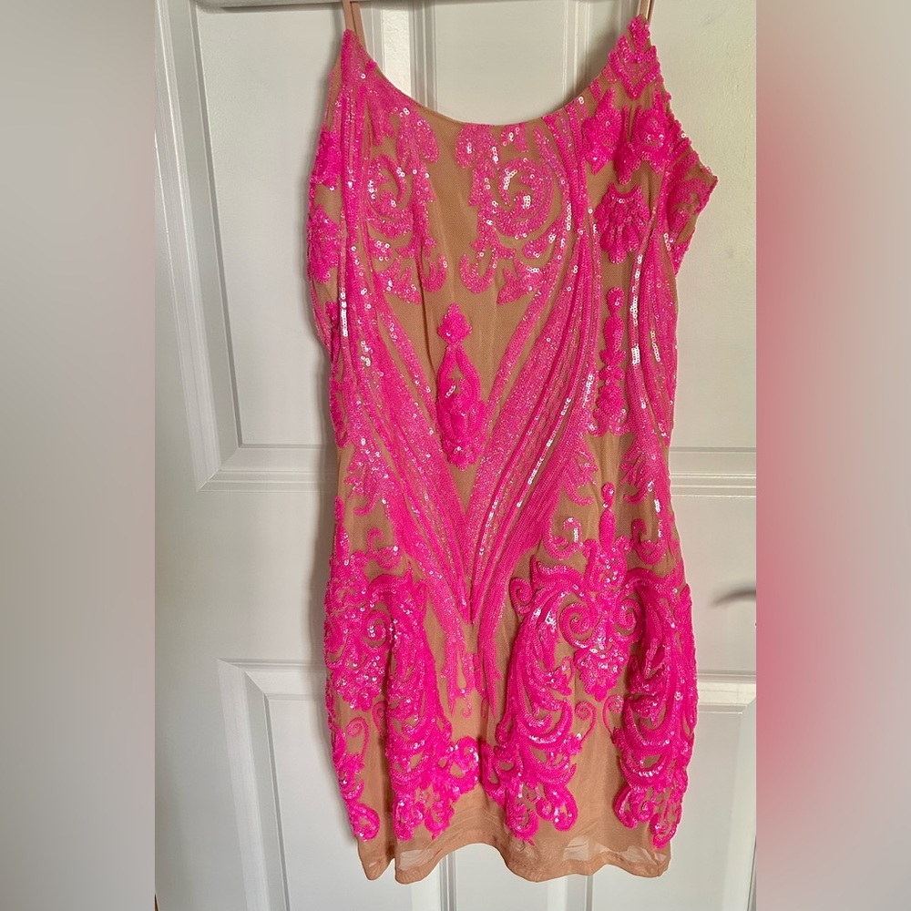 Lucky in the sky Hoco dress